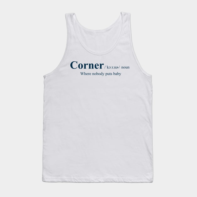 Baby Corner Definition Tank Top by Meta Cortex